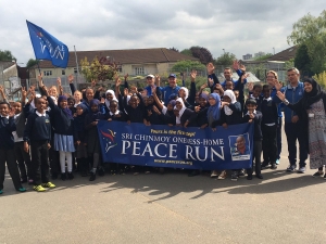 Peace Run comes to Hannah More