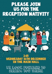 Coming Soon...Reception Nativity