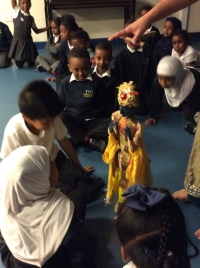 Year 2 had a great time watching a fantastic puppet show!