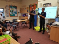 Y6 enjoyed a visit from our local PCSO&#039;s